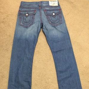 true religion straight leg jeans